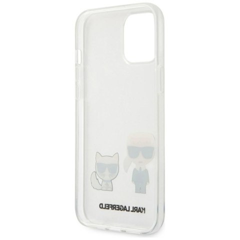 Karl Lagerfeld KLHCP12SCKTR iPhone 12 mini 5,4" hardcase Transparent Karl & Choupette