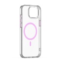 Nakładka Etteri Color Mag do iPhone 13 6,1" różowa