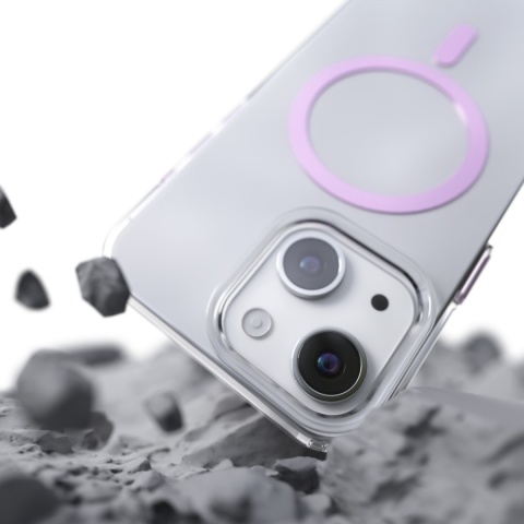 Nakładka Etteri Color Mag do iPhone 14 6,1" różowa