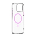 Nakładka Etteri Color Mag do iPhone 14 Pro 6,1" różowa