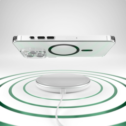 Nakładka Etteri Color Mag do iPhone 15 Pro Max 6,7" czarna