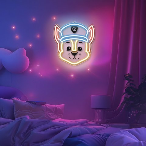 Wiszący neon LED na plexi Psi Patrol - Chase OW-130346