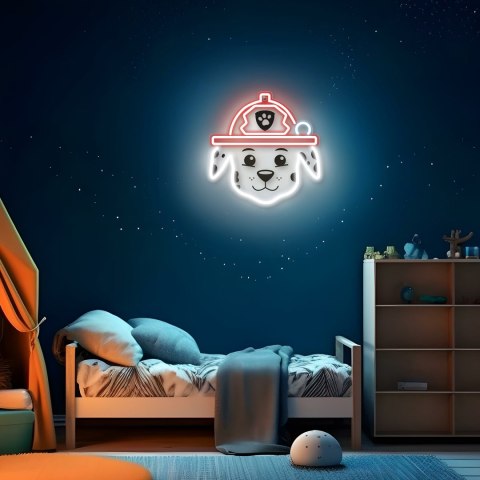 Wiszący neon LED na plexi Psi Patrol - Marshall OW-130646