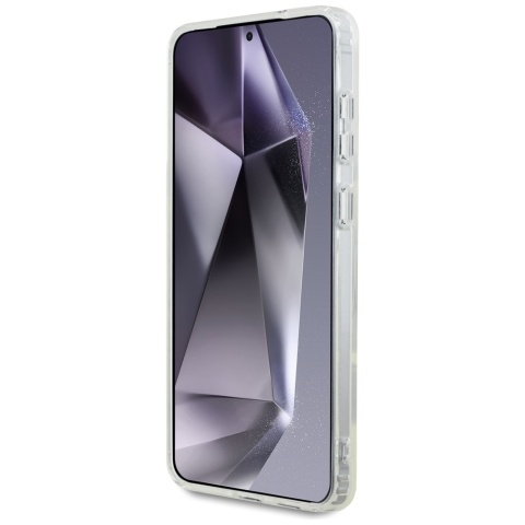 Etui Karl Lagerfeld Button Choupette Head Printed Logo MagSafe do Samsung Galaxy S25 Edge biały