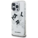 Etui Karl Lagerfeld IML Sketched Graphic do iPhone 16 Pro Max przezroczysty