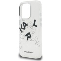 Etui Karl Lagerfeld IML Sketched Graphic do iPhone 16 Pro Max przezroczysty