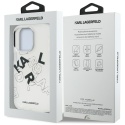 Etui Karl Lagerfeld IML Sketched Graphic do iPhone 16 Pro Max przezroczysty