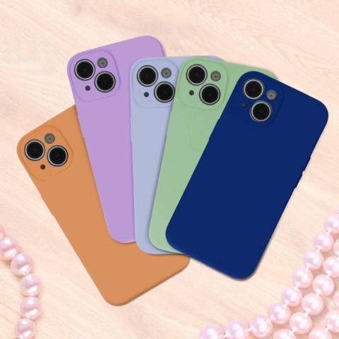 Nakładka Silicon do iPhone 17 Pro Max 6,9" mandarynkowy