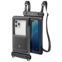 Etui Spigen A611P Waterproof Float Case czarny 2szt.