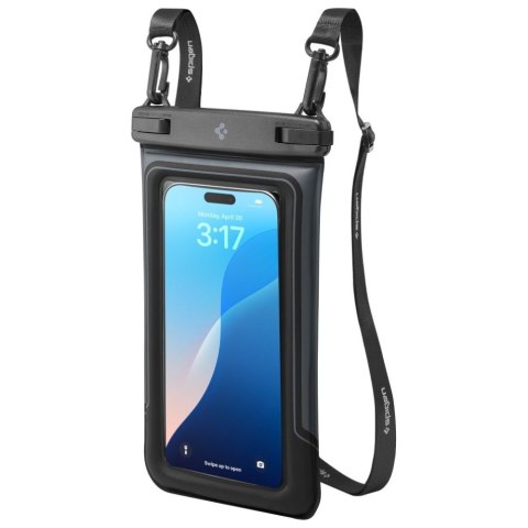 Etui Spigen A611P Waterproof Float Case czarny 2szt.