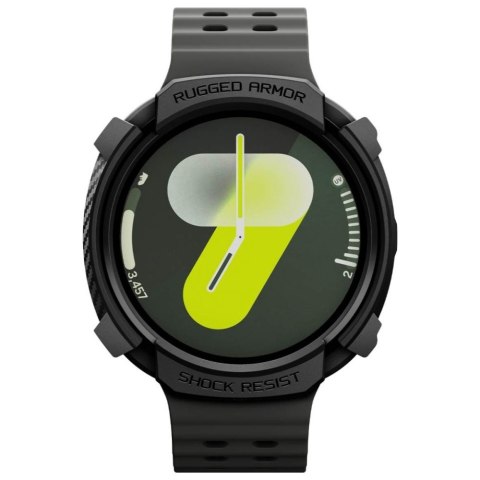 Etui Spigen Rugged Armor do Samsung Galaxy Watch 8 44mm czarny
