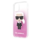 Karl Lagerfeld KLHCN58TRDFKPI iPhone 11Pro różowy/pink Gradient Ikonik Karl