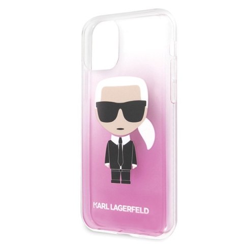Karl Lagerfeld KLHCN58TRDFKPI iPhone 11Pro różowy/pink Gradient Ikonik Karl