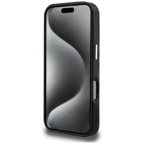 Etui Karl Lagerfeld IML Leopard Pattern MagSafe do iPhone 16 Pro Max brązowy