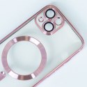 Nakładka Color Chrome Mag do iPhone 17 Pro 6,3" różowo-złota