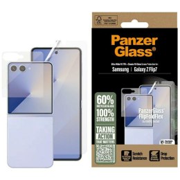 Zestaw ochronny PanzerGlass FlipFoldFlex 2w1 Szkło Classic Fit + Folia Ultra-Wide Fit TPU do Samsung Galaxy Flip7