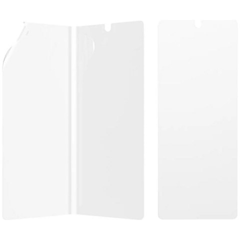 Zestaw ochronny PanzerGlass FlipFoldFlex 2w1 Szkło Classic Fit + Folia Ultra-Wide Fit TPU do Samsung Galaxy Fold7