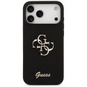 Etui Guess 4G Big Logo Cord Stap Crossbody do iPhone 17 czarny