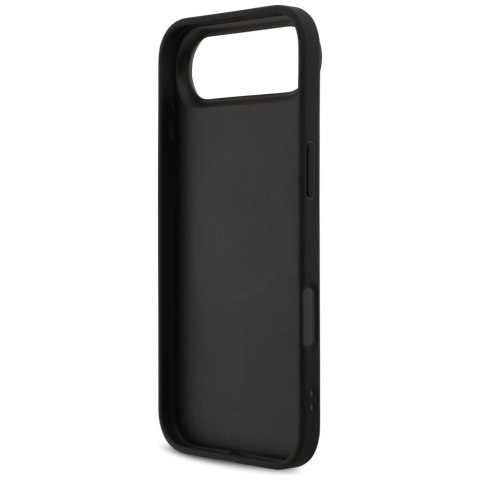 Etui Guess 4G Printed Stripes MagSafe do iPhone Air czarny