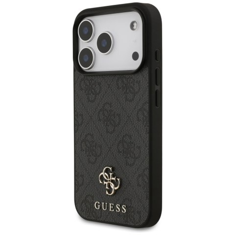Etui Guess 4G Small Classic Logo MagSafe do iPhone 17 Pro czarny