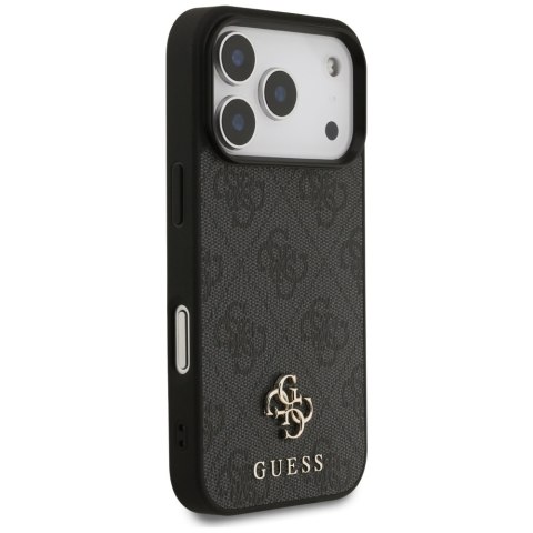 Etui Guess 4G Small Classic Logo MagSafe do iPhone 17 Pro czarny