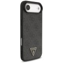 Etui Guess 4G Strap Triangle Logo MagSafe do iPhone Air czarny