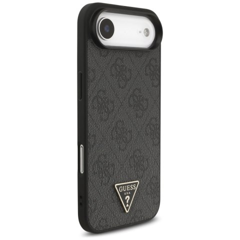 Etui Guess 4G Strap Triangle Logo MagSafe do iPhone Air czarny