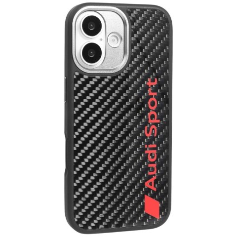Etui Audi R8 Carbon Fiber MagSafe do iPhone 17 czarny