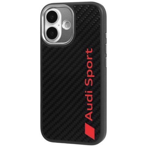 Etui Audi R8 Carbon Fiber MagSafe do iPhone 17 czarny