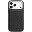 Etui Audi TT Synthetic Leather MagSafe do iPhone 17 Pro czarny