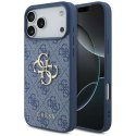 Etui Guess 4G Big Logo do iPhone 17 Pro Max niebieski