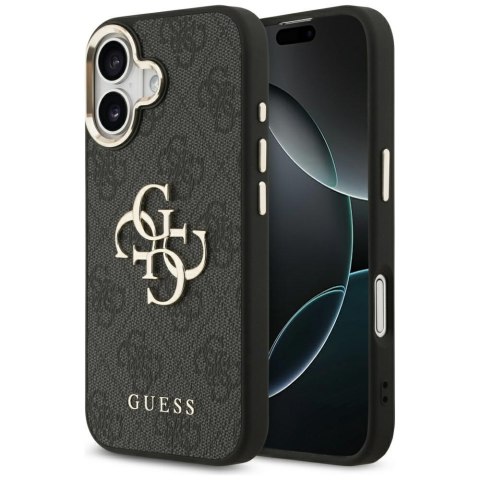 Etui Guess 4G Big Logo do iPhone 17 czarny