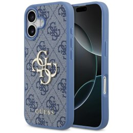 Etui Guess 4G Big Logo do iPhone 17 niebieski