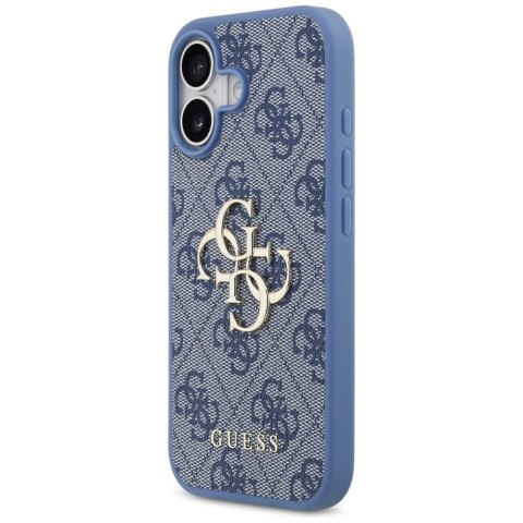 Etui Guess 4G Big Logo do iPhone 17 niebieski