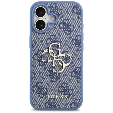 Etui Guess 4G Big Logo do iPhone 17 niebieski