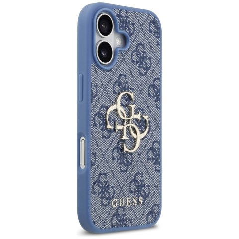 Etui Guess 4G Big Logo do iPhone 17 niebieski