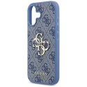 Etui Guess 4G Big Logo do iPhone 17 niebieski