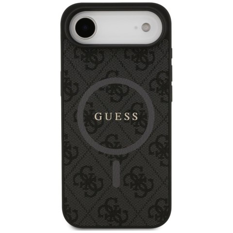 Etui Guess 4G Ring Classic Logo MagSafe do iPhone Air czarny