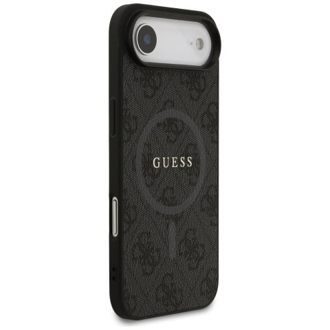 Etui Guess 4G Ring Classic Logo MagSafe do iPhone Air czarny
