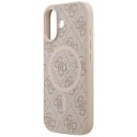 Etui Guess 4G Ring Classic Logo MagSafe do iPhone 17 różowy