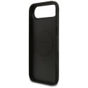 Etui Guess Grained Ring MagSafe do iPhone Air czarny