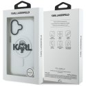 Etui Karl Lagerfeld IML Karl Sketch Logo MagSafe do iPhone 17 przezroczysty