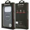 Etui AMG Double Layer Transparent Smocked MagSafe do iPhone 17 Pro czarny