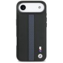Etui BMW M Perforated Stripe Logo MagSafe do iPhone Air niebieski