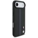 Etui BMW M Perforated Stripe Logo MagSafe do iPhone Air niebieski