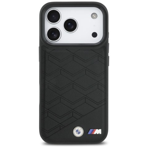 Etui BMW M Shape Logo MagSafe do iPhone 17 Pro czarny
