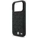 Etui BMW M Shape Logo MagSafe do iPhone 17 Pro czarny