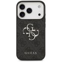 Etui Guess 4G Big 4G Classic Logo do iPhone 17 Pro czarny srebrny