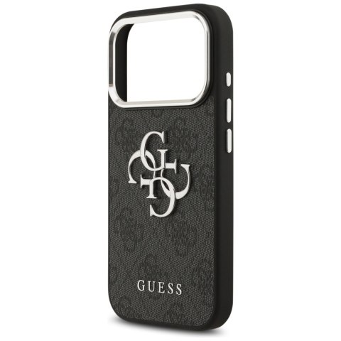 Etui Guess 4G Big 4G Classic Logo do iPhone 17 Pro czarny srebrny