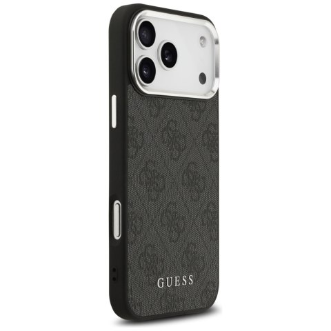 Etui Guess 4G Classic Logo MagSafe do iPhone 17 Pro Max czarny